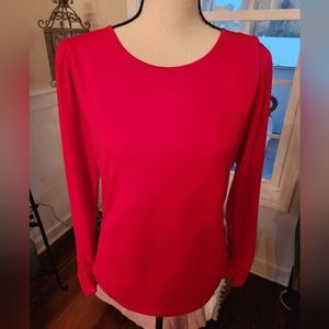 CATO red pullover blouse